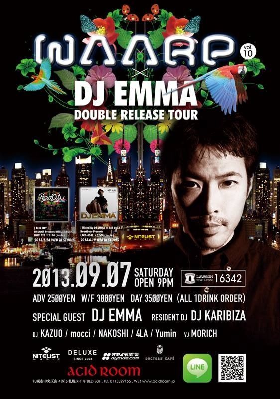 WAARP × DJ EMMA RELEASE PARTY