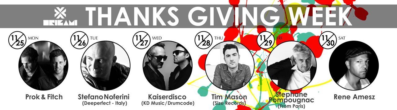 Rene Amesz -THANKS GIVING WEEK-