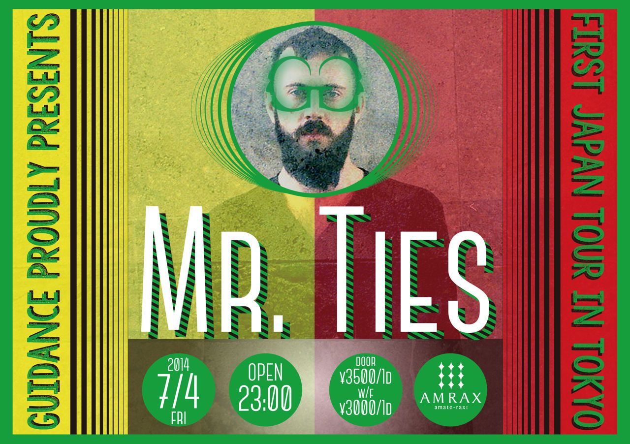 Guidance Proudly Presents Mr Ties 1st Japan Tour in Tokyo
