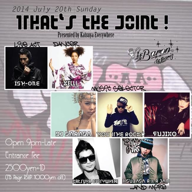 That's the Joint ! presented by Katsuya Everywhere