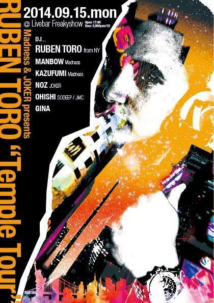 RUBEN TORO -TEMPLE JAPAN TOUR-