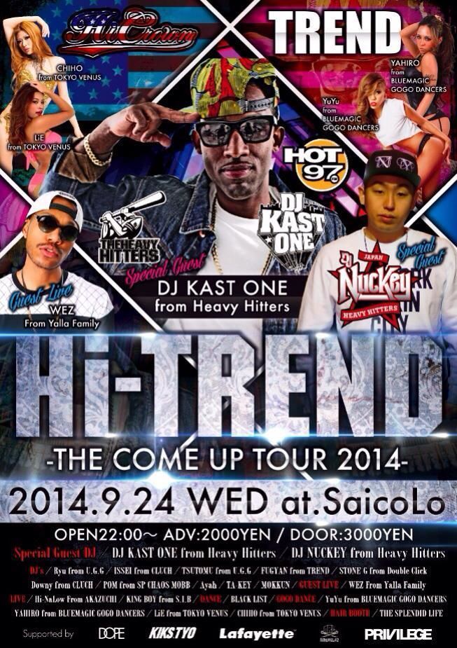 Hi-Crown × TREND 『Hi-TREND』 -THE COME UP TOUR 2014-