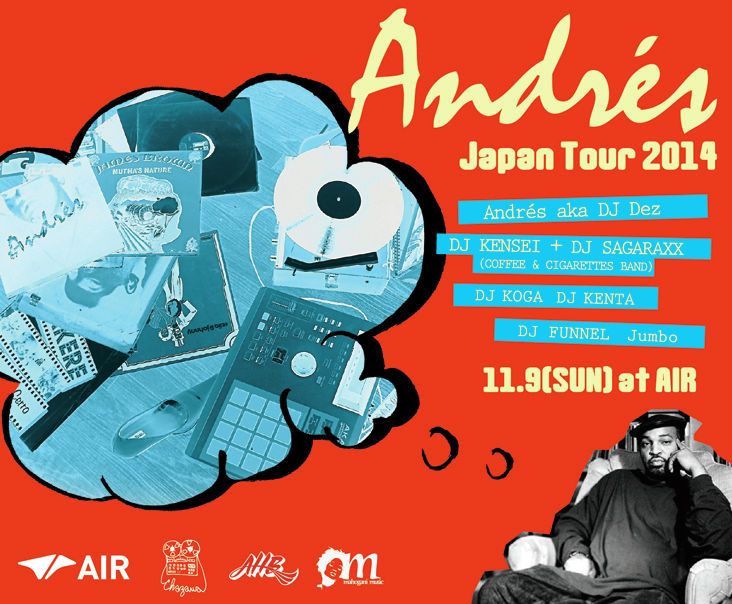 Andrés Japan Tour 2014