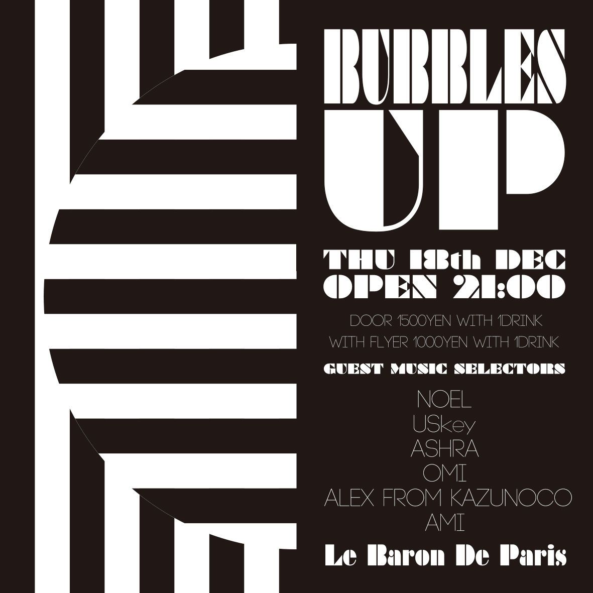 BUBBLES UP
