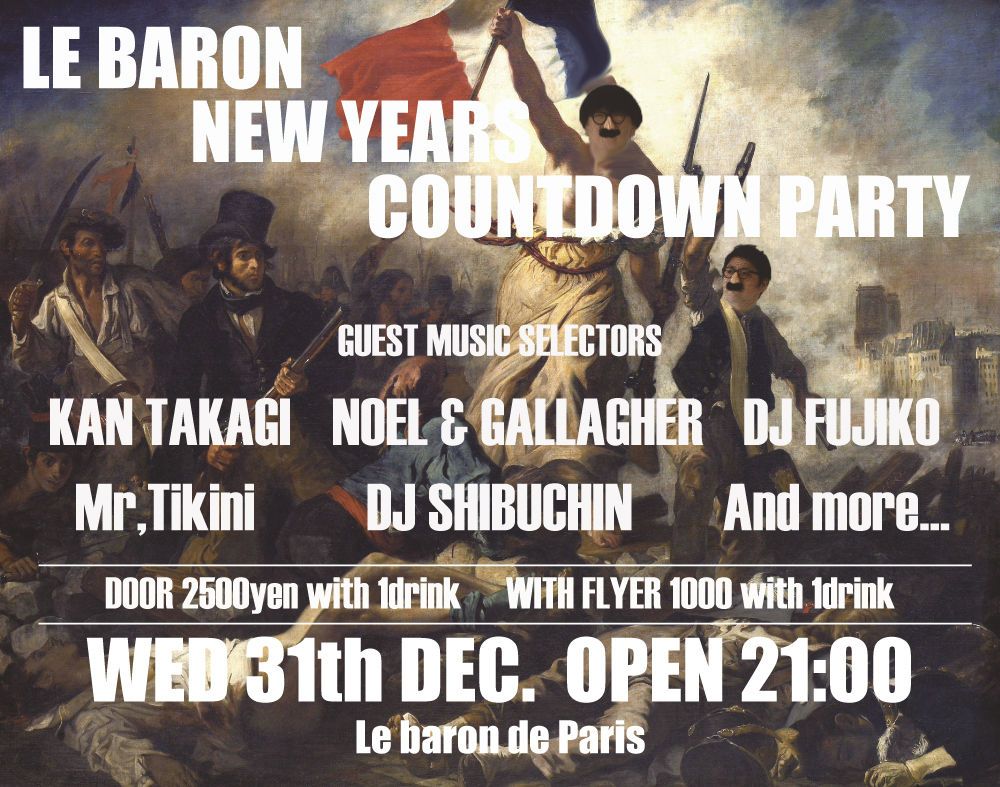 LE BARON NEW YEARS COUNTDOWN PARTY