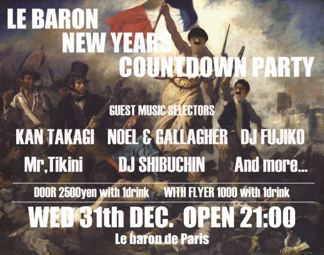 LE BARON NEW YEARS COUNTDOWN PARTY