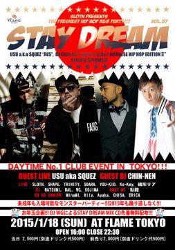 -sloth presents- STAY DREAM Vol.57 / 1.18 SUN