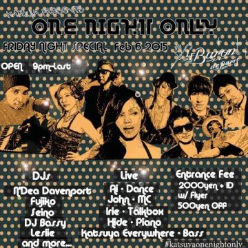 Katsuya Presents One Night Only -Friday Night Special-