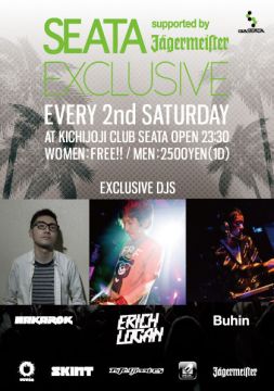 2/14(Sat)SEATA EXCLUSIVE supported by Jagermeister 