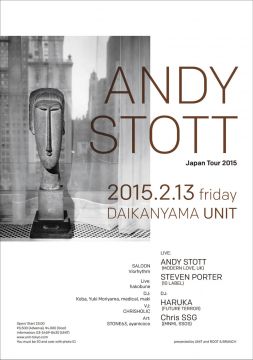 ANDY STOTT Japan Tour 2015