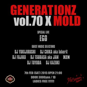 GENERATIONZ vol.70 X MOLD