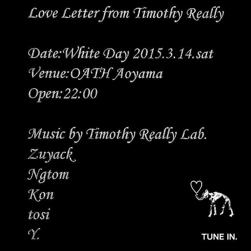 Love Letter from Timothy Really