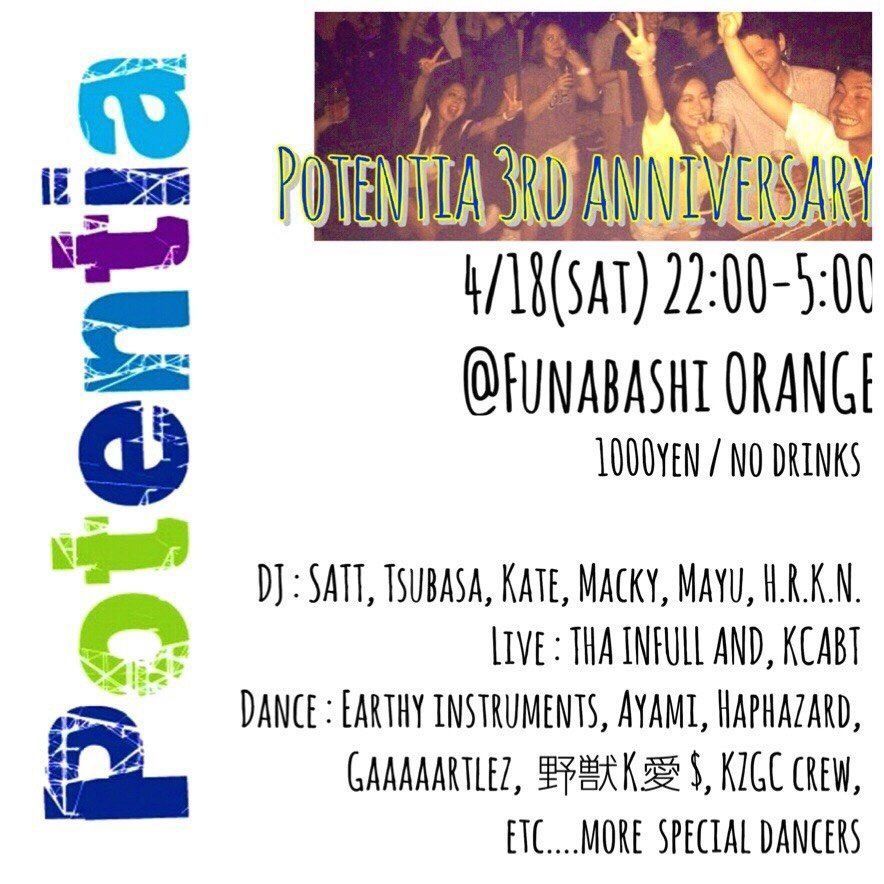 Potentia 3rd anniversary