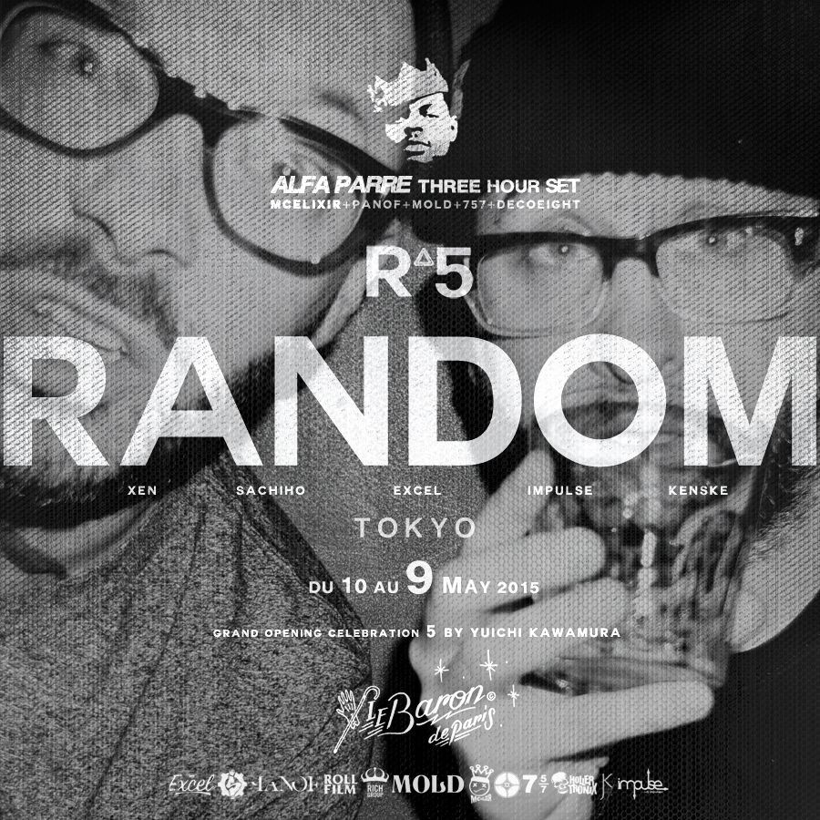 RANDOM TOKYO "5" feat DJ EXCEL & DJ IMPULSE (Alfa Paare) / Skratch Makaniks Crew