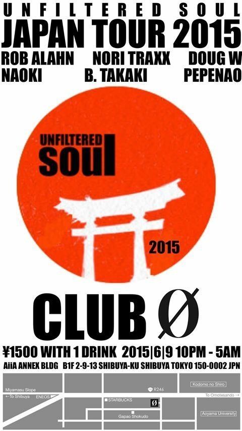 UNFILTERED SOUL JAPAN TOUR 2015