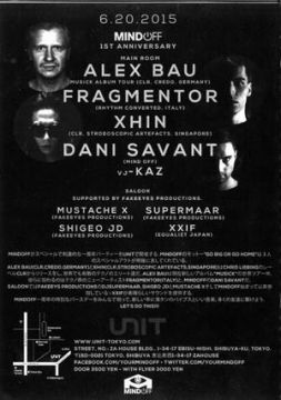 MIND OFF 1ST ANNIVERSARY