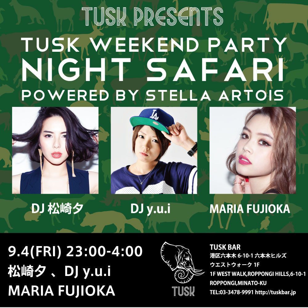 TUSK PRESENTS NIGHT SAFARI
