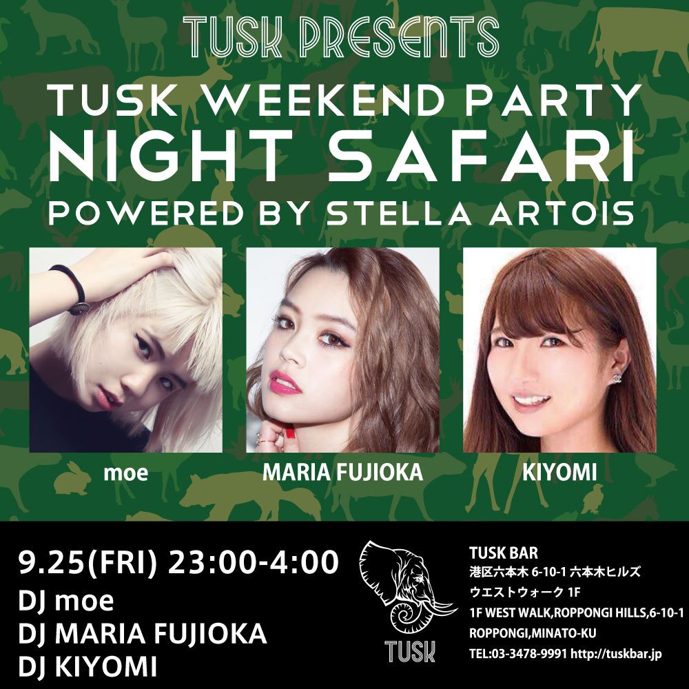 TUSK PRESENTS NIGHT SAFARI