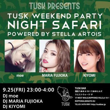 TUSK PRESENTS NIGHT SAFARI