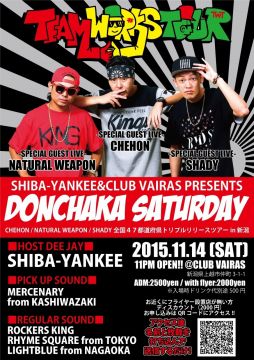 DONCHAKA SATURDAY x TEAM WORKS TOUR