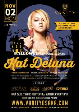 11.2 [MON] HALLOWEEN SPECIAL meets Kat Deluna
