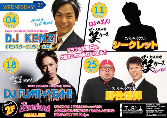 2F Neverland / SPECIAL GUEST : DJ KENZI