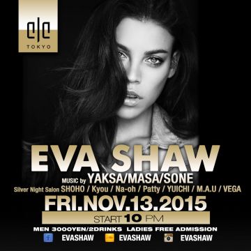 ELE Fridays-EVA SHAW来日公演-