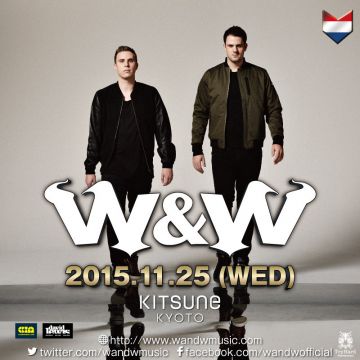 KITSUNE KYOTO - WEDNESDAY - SPECIAL GUEST : W&W