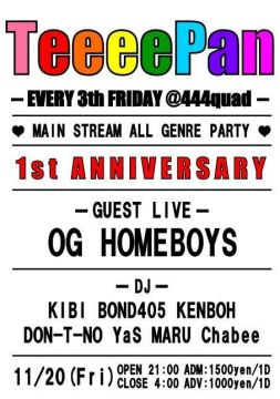 TeeeePan 1st Anniversary