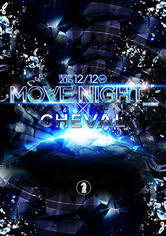 RED 「Champagne SATURDAY」MOVE NIGHT x CHEVAL 