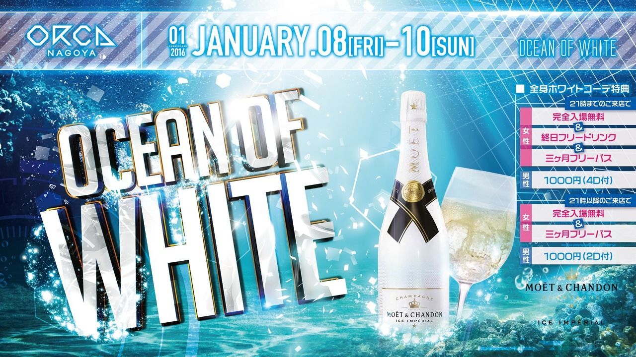 『 S.O.L -SUNDAY ORCA LOVER- 』 OCEAN OF WHITE