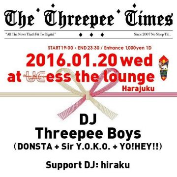 Threepee Boys presents ThreepeeTimes