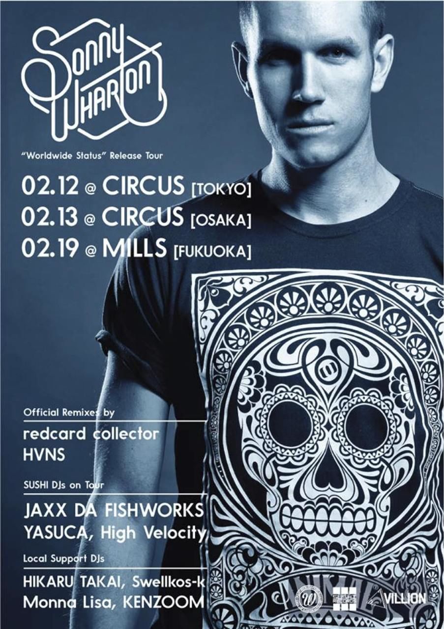 SONNY WHARTON “WORLDWIDE STATUS” RELEASE TOUR