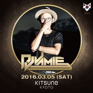 SPECIAL GUEST: DJ JAMIE　KITSUNE KYOTO - SATURDAY -  