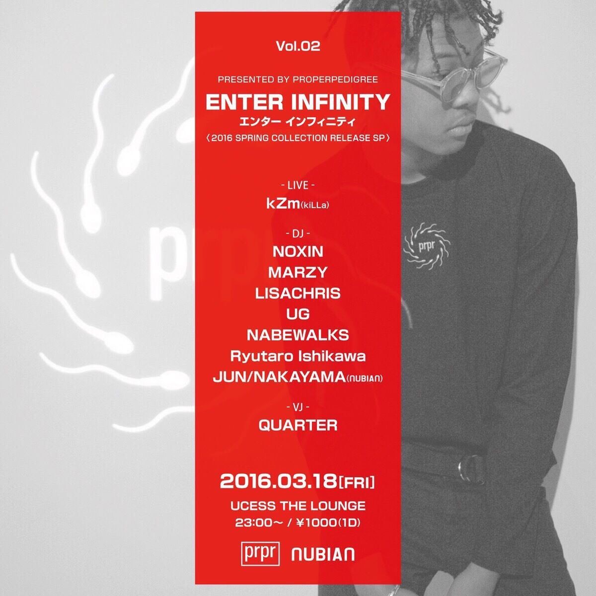 PRESENTED BY PROPERPEDIGREE ENTER INFINITY Vol.02