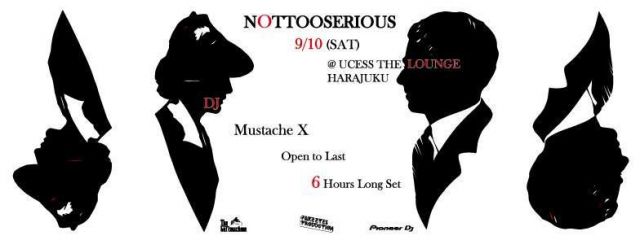 NOTTOOSERIOUS 　- Mustache X 6h LONG SET!! -