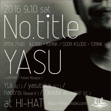 No tittle feat DJ Yasu