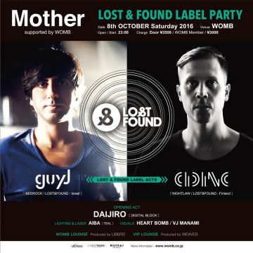 MOTHER supported by WOMB -LOST & FOUND LABEL PARTY-