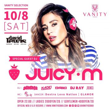 10.8 [SAT] VANITY OSAKA meets JUICY M