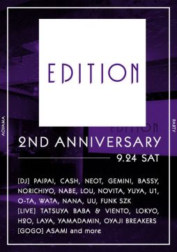 EDITION 2ND ANNIVERSARY - DAY 2 -