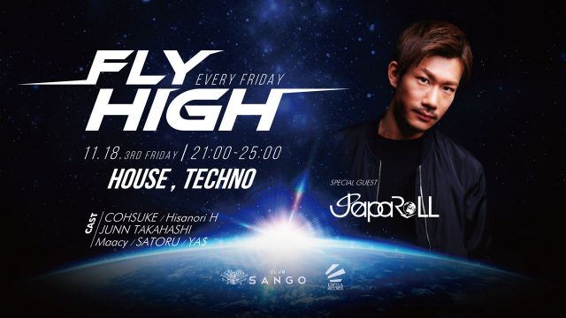 【FLY HIGH / GOLD RUSH】 SPECIAL GUEST : JapaRoLL