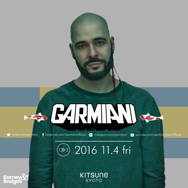 [SEA] KITSUNE SEA FRIDAY / SPECIAL GUEST : GARMIANI