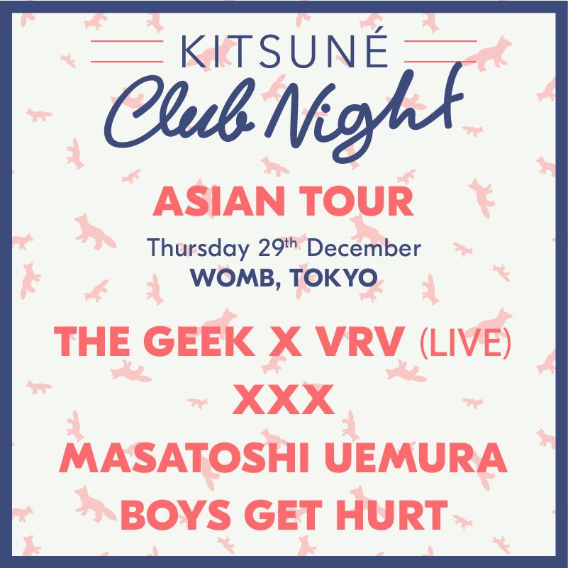 KITSUNE CLUB NIGHT -ASIAN TOUR-