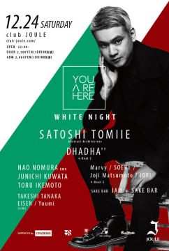 YOUAREHERE feat.SATOSHI TOMIIE “WHITE NIGHT”