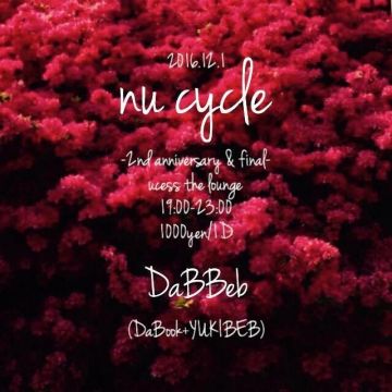 DaBook presents『nu cycle』-2nd ANNIVERSARY & FINAL-