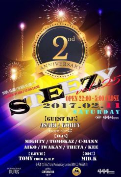 STEEZY 2nd Anniversary！！！