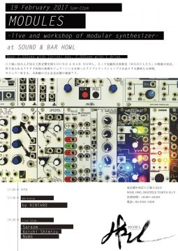 MODULES  -live and workshop of modular synthesizer-