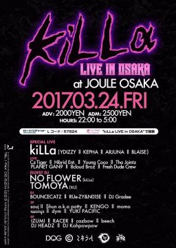 kiLLa LIVE IN OSAKA