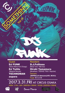 SOMETHINN FEATURING DJ FUNK -OSAKA