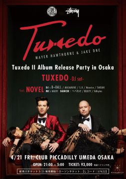 Tuxedo II Album Release Japan Tour in Osaka feat. NOVEL